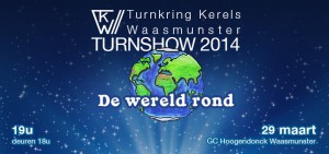 Turnshow 2014: De wereld rond